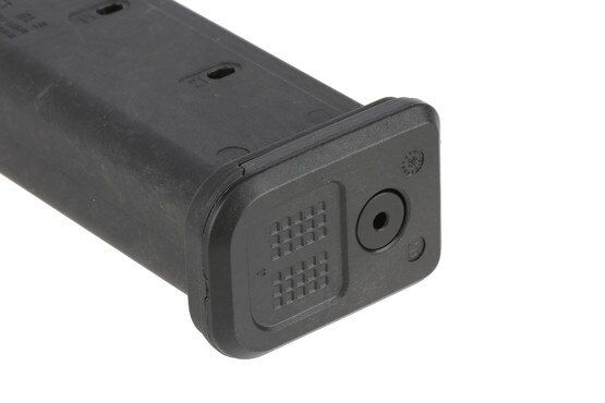 Magpul PMAG 21 GL9 9x19mm 21 Round Magazine has a flared floorplate